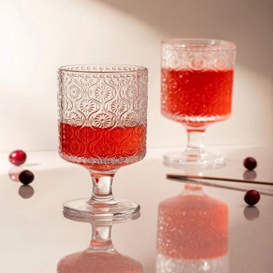 Набор бокалов Homla LYNETTO 230 мл 2 шт Прозрачный 240777 фото - 5