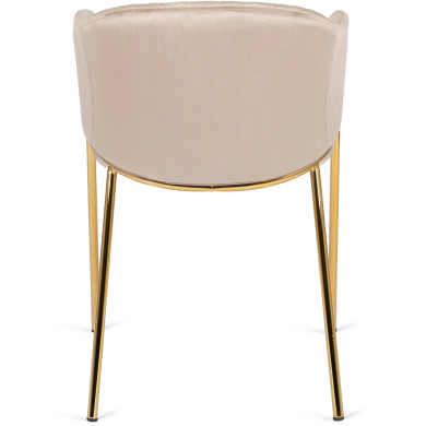 Обідній стілець Mebel Elit INNES Welur Бежевий ME.INNES/BZ/ZL/V/K фото - 14