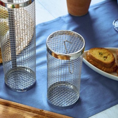 Кошик для барбекю Homla EASY GRILL 20х9 см Сріблястий - 4 Кошик для барбекю Homla EASY GRILL 20х9 см Сріблястий 230070 фото - 4