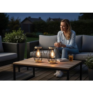 Декоративный светильник на солнечной батарее Garden Line LAP5924 Черный LAP5924 фото - 3