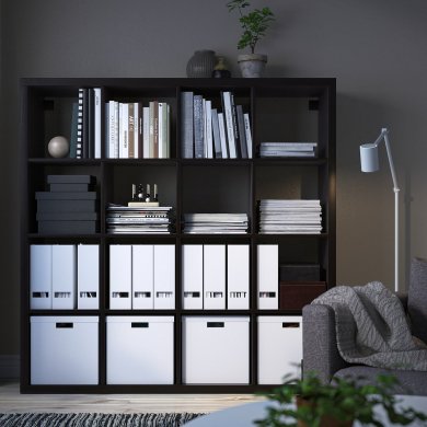 Стеллаж KALLAX Коричневый - 15 IKEA Стеллаж KALLAX Коричневый (ИКЕА КАЛЛАКС) 10275862 фото - 15