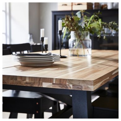 IKEA Обеденный стол SKOGSTA Акация (ИКЕА SKOGSTA) 70419264 фото - 12