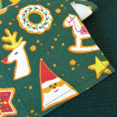 Набор кухонных полотенец Homla GRINCHY 45x65 см 2 шт Принт 223167 фото - 3