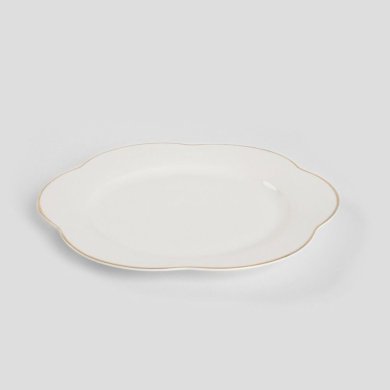 Обідня тарілка Homla HELEN 28 см Білий - 2 Обідня тарілка Homla HELEN 28 см Білий 234907 фото - 2