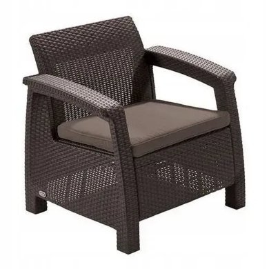 Комплект садових меблів Keter CORFU REST Коричневий 241724 фото - 4