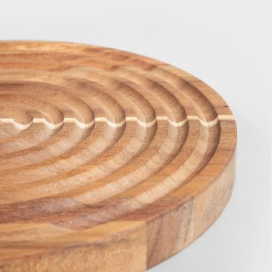 Разделочная доска с пазами Homla MOOKA Дерево 240880 фото - 3