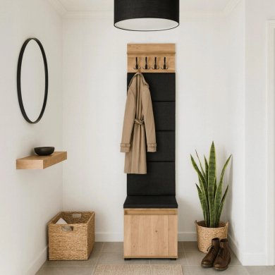 Прихожая Mebel Elit PARMA 50 см Дуб артизан W.PARMA/80/DA/PRZEDPO/ZES1 фото - 8