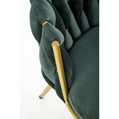 Обеденный стул Halmar K517 Темно-зеленый - 8 Обеденный стул Halmar K517 Темно-зеленый V-CH-K/517-KR-C.ZIELONY фото - 8