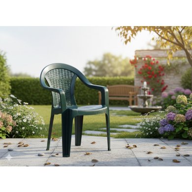 Садовий стілець Garden Line CT010 Зелений CT010-R/ZI фото - 2