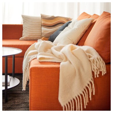 IKEA Декоративна наволочка MYGGBLOMSTER 50х50 см Принт (ИКЕА МИГГБЛОМСТЕР) 80582136 фото - 5