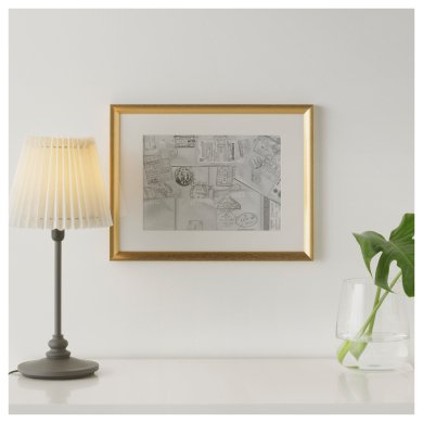 IKEA Рамка SILVERHOJDEN (ИКЕА СИЛЬВЕРХОЙДЕН) 50370409 фото - 4