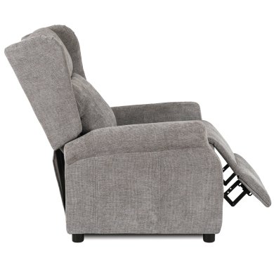 Кресло мягкое раскладное с реклайнером Mebel Elit SIMON 2 Серый ME.SIMON2/P/T/FW фото - 7