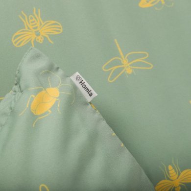 Комплект постільної білизни Homla LURO 160x200 см Оливковий 208861 фото - 6