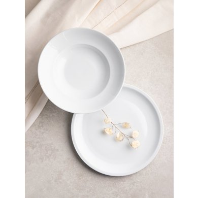 Обеденная тарелка Homla VIENNA 25,5 см Белый 239725 фото - 4