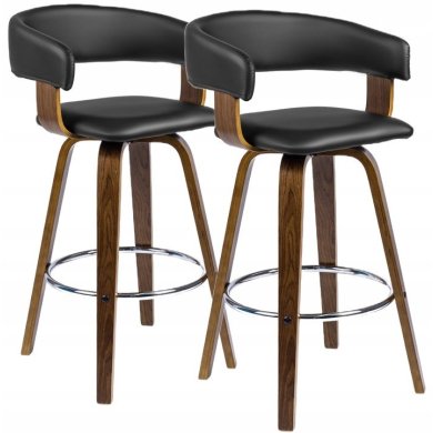 Барний стілець Mebel Elit LUIZJANA Чорний - 5 Барний стілець Mebel Elit LUIZJANA Чорний ME.LUIZIANA/CZ/O/E/DG/H фото - 5