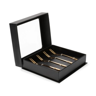 Набор вилок для закусок Homla GRANDE 4 шт | Золотой - 3 Набор вилок для закусок Homla GRANDE 4 шт | Золотой 200611 фото - 3