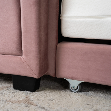 Кровать Mebel Elit ELIF 90x200 см Розовый ME.ELIF/90/R/V/LOZ фото - 8