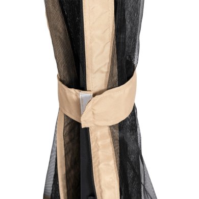 Садовые качели с москитной сеткой Mebel Elit CARMEN 237x150x256 см Бежевый ME.CARMEN/BZ/T/OGR/HUS фото - 7