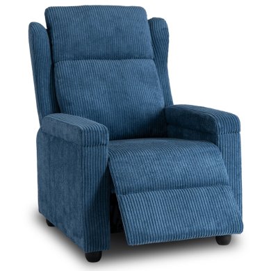 Кресло мягкое раскладное с реклайнером Mebel Elit SPENCER Velvet Синий ME.SPENCER/GR/SZTR/FW фото - 3