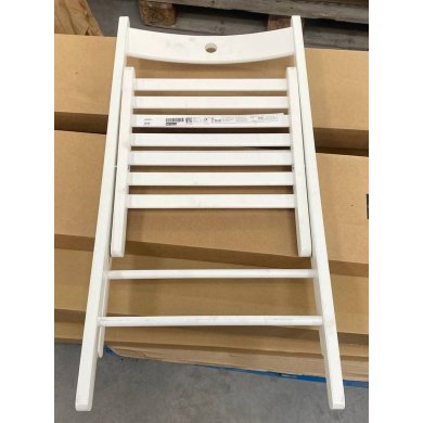 IKEA УЦЕНКА Обеденный стул складной FROSVI Белый brak/80534329 фото - 2