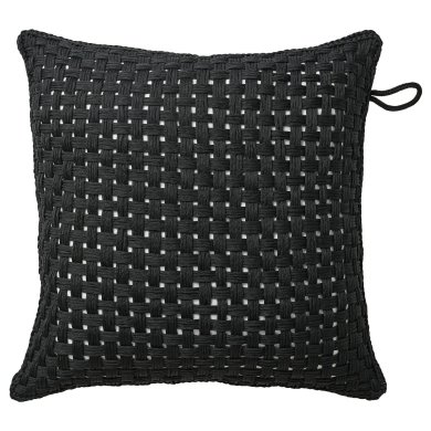 IKEA Декоративная наволочка TOFTO 50х50 см Черный (ИКЕА ТОФТО) 00547284