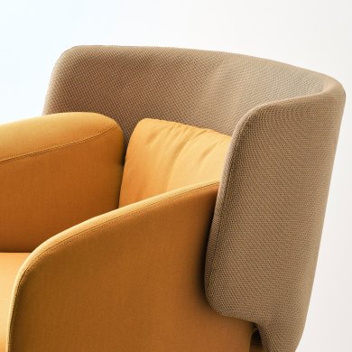 IKEA Крісло м'яке BINGSTA Жовтий (ИКЕА БИНГСТА) 40455649 фото - 14