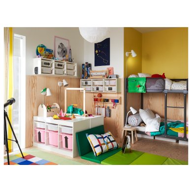 IKEA Настенный модуль для хранения TROFAST (ИКЕА ТРУФАСТ) 79898306 фото - 4