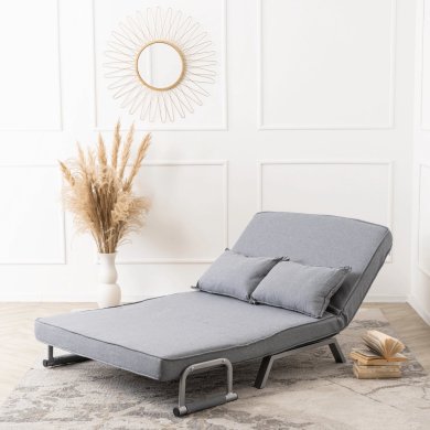 Розкладний диван Mebel Elit BART 2 Сірий ME.BART2/P/T/FW фото - 11