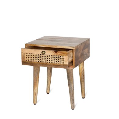 Тумбочка приліжкова Homla NATTE 40x40x50 см | Манго - 2 Тумбочка приліжкова Homla NATTE 40x40x50 см | Манго 201166 фото - 2