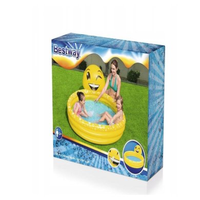 Надувной детский бассейн Bestway 53081 165х144х69 см Желтый BES53081 фото - 5