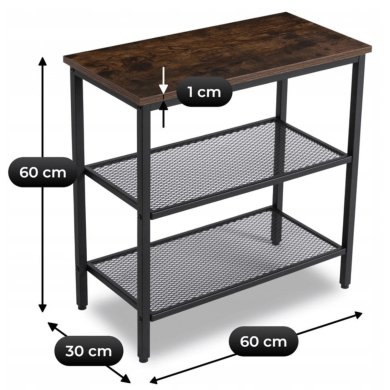 Журнальный стол Mebel Elit CARTER Дуб рустик ME.CARTER/DRU/CZ/REG фото - 6