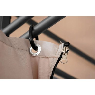 Садовая беседка с москитной сеткой Garden Line 4x3 м Бежевый - 4 Садовая беседка с москитной сеткой Garden Line 4x3 м Бежевый TUN0372 фото - 4