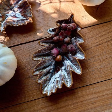 Декоративний піднос Homla CRISPO 20x11,6x2,6 см Коричневий 234589 фото - 5