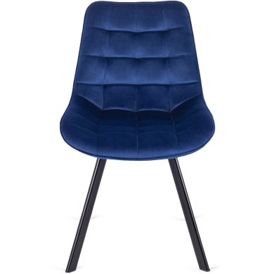 Обідній стілець Mebel Elit RICK Welur Синій - 2 Обідній стілець Mebel Elit RICK Welur Синій ME.RICK/GR/V/K фото - 2