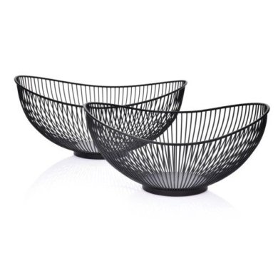 Миска декоративная Duka Modern Scandi 30,5х25,7х14,0 см | Черный 1218440 фото - 6