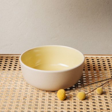 Миска Homla LABRA 16 см Желтый 243153 фото - 4