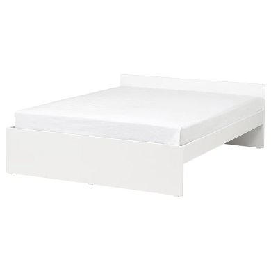 IKEA Кровать VIHALS 140x200 см Белый (ИКЕА ВИХАЛС) 79581835