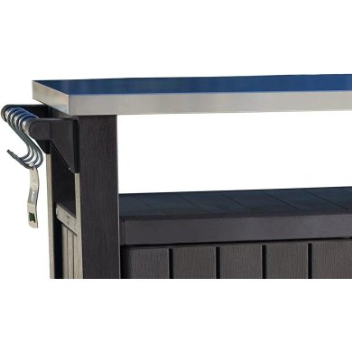 Садовый стол-бар для барбекю Keter UNITY XL Графит 230419 фото - 2