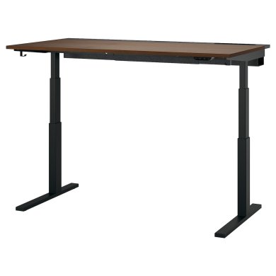 IKEA Письмовий стіл для роботи сидячи/стоячи MITTZON Горіх (ИКЕА МИЦОН) 99530270