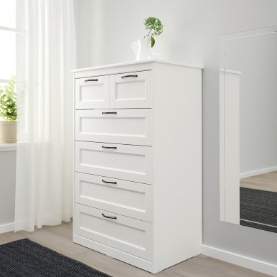 Комод SONGESAND - 10 IKEA Комод SONGESAND (ИКЕА СОНГЕСАНД) 90366783 фото - 10