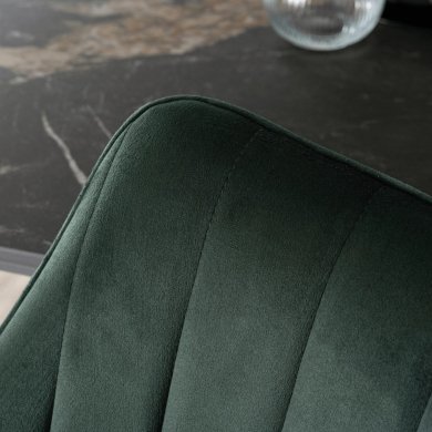 Обідній стілець поворотний Mebel Elit MUMBAI Welur Зелений ME.MUMBAI/Z/V/K фото - 10