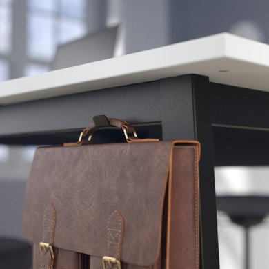 Письменный стол для работы сидя/стоя MITTZON Белый - 4 IKEA Письменный стол для работы сидя/стоя MITTZON Белый (ИКЕА МИЦОН) 09533433 фото - 4