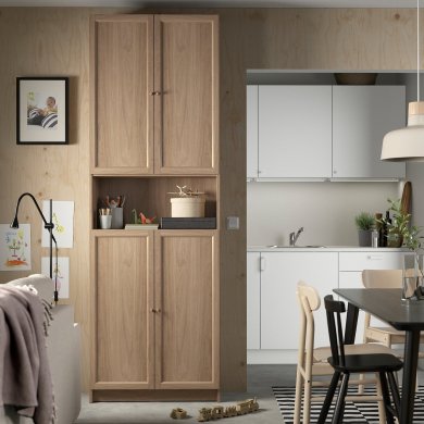 IKEA BILLY / OXBERG (ИКЕА БИЛЛИ/ОКСБЕРГ) 89483373 фото - 2