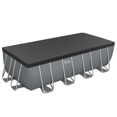 Каркасный бассейн Bestway 56671 POWER STEEL 488x244x122 см Серый BES56671 фото - 3