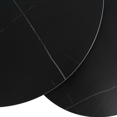 Комплект журнальных столов Mebel Elit JERRY Marmur Черный ME.JERRY/CZCER/L фото - 3