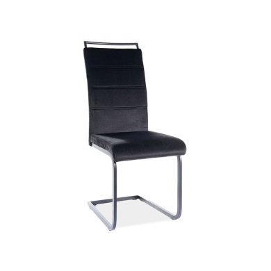 Обеденный стул Signal H-441 Velvet Черный H441VCC