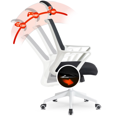 Офісне крісло Mebel Elit FLEX Чорний ME.FLEX/CZ/T/FO фото - 10