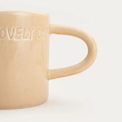 Кружка Homla ISERNIA 400 мл Бежевий 243349 фото - 3