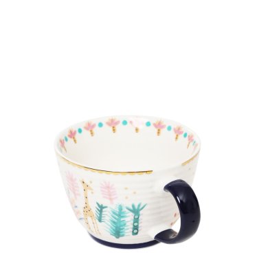 Кружка Homla GILLIAN 400 мл | Білий / Принт - 2 Кружка Homla GILLIAN 400 мл | Білий / Принт 214516 фото - 2