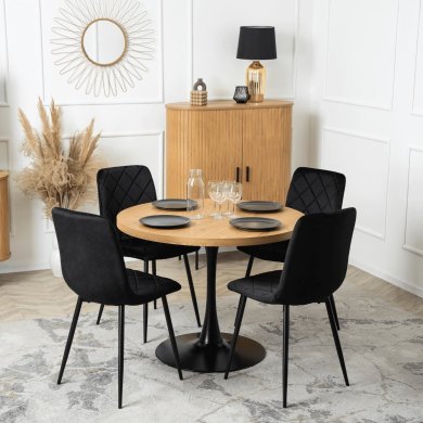 Обідній стілець Mebel Elit FORIS Чорний ME.FORIS/CZ/V/K фото - 6